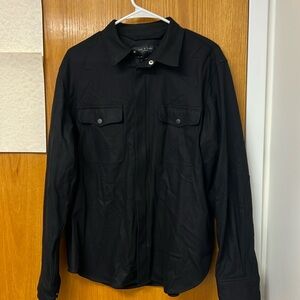 Rag & Bone Zip Shirt with pockets